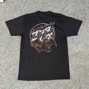 Black Pokemon Charizard x Santa Cruz Tee